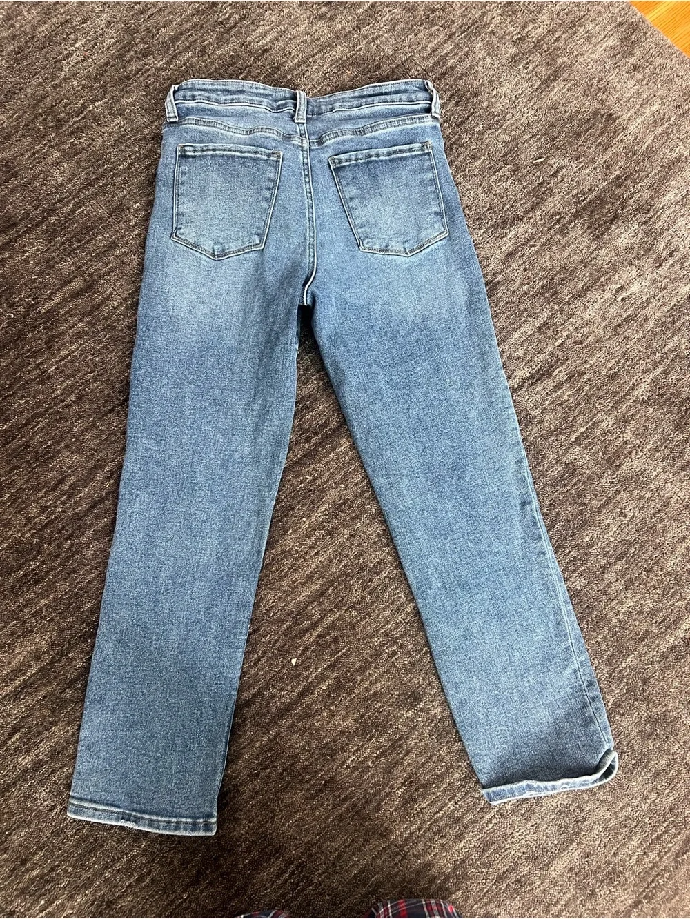 EVEREVE The Ever Straight High Rise Jeans Size 28 Light Wash Straight Leg - Picture 2 of 4